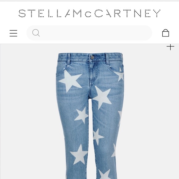 Stella McCartney Skinny BF Stars Jeans sz 25 - Picture 8 of 8